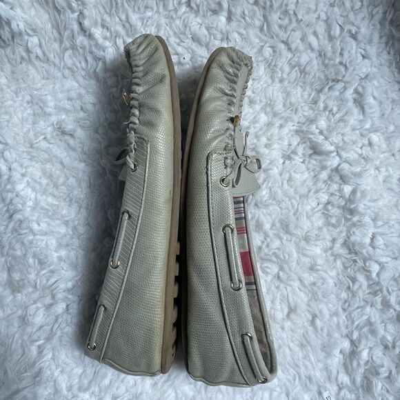 Dexflex comfort gray moccasins with bow accent size 11W - Picture 7 of 7